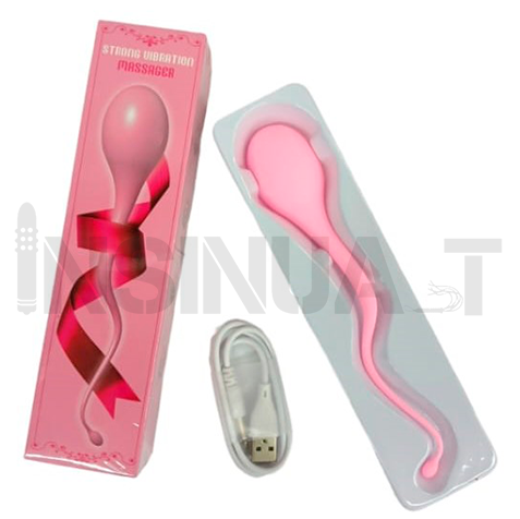 Huevo Vibrador Recargable Tipo Esperma con Control por App